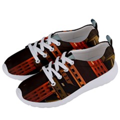 Sci-fi Futuristic Science Fiction City Neon Scene Artistic Technology Machine Fantasy Gothic Town Bu Women s Lightweight Sports Shoes by Posterlux