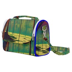 Nature Swamp Water Sunset Spooky Night Reflections Bayou Lake Satchel Shoulder Bag