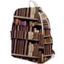 Books Bookshelves Office Fantasy Background Artwork Book Cover Apothecary Book Nook Literature Libra Top Flap Backpack View1