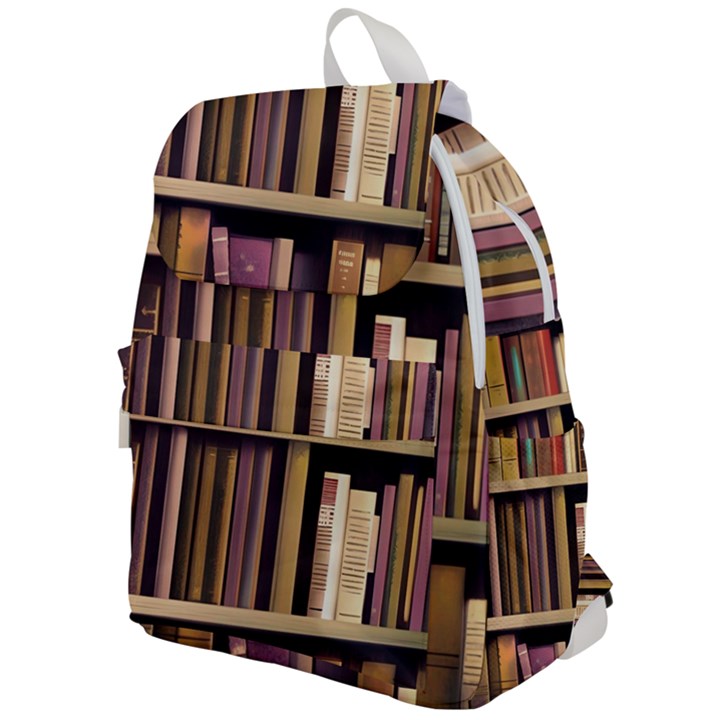 Books Bookshelves Office Fantasy Background Artwork Book Cover Apothecary Book Nook Literature Libra Top Flap Backpack