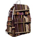 Books Bookshelves Office Fantasy Background Artwork Book Cover Apothecary Book Nook Literature Libra Top Flap Backpack View2