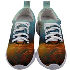 Wildflowers Field Outdoors Clouds Trees Cover Art Storm Mysterious Dream Landscape Kids Athletic Shoes