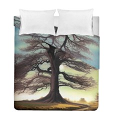 Nature Outdoors Cellphone Wallpaper Background Artistic Artwork Starlight Book Cover Wilderness Land Duvet Cover Double Side (full/ Double Size)