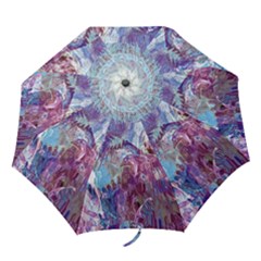 Blend Marbling Folding Umbrellas by kaleidomarblingart