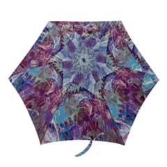 Blend Marbling Mini Folding Umbrellas by kaleidomarblingart