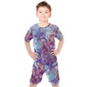 Blend Marbling Kids  T-Shirt and Shorts Set View1