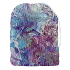 Blend Marbling Drawstring Pouch (3xl) by kaleidomarblingart