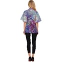 Blend Marbling Women s Batwing Button Up Shirt View4