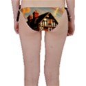 Village House Cottage Medieval Timber Tudor Split timber Frame Architecture Town Twilight Chimney Bikini Bottoms View2