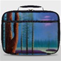 Artwork Outdoors Night Trees Setting Scene Forest Woods Light Moonlight Nature Full Print Lunch Bag View1