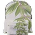 Watercolor Leaves Branch Nature Plant Growing Still Life Botanical Study Giant Full Print Backpack View1