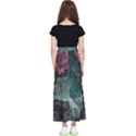 Night Sky Nature Tree Night Landscape Forest Galaxy Fantasy Dark Sky Planet Kids  Flared Maxi Skirt View2