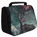 Night Sky Nature Tree Night Landscape Forest Galaxy Fantasy Dark Sky Planet Full Print Travel Pouch (Big) View2