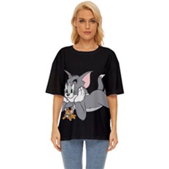 Tom And Jerry Oversized Basic T-shirt