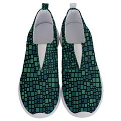 Squares Cubism Geometric Background No Lace Lightweight Shoes