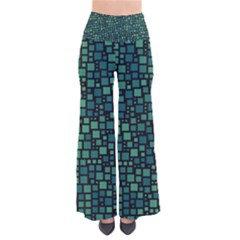 Squares Cubism Geometric Background So Vintage Palazzo Pants