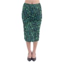 Squares cubism geometric background Midi Pencil Skirt View1