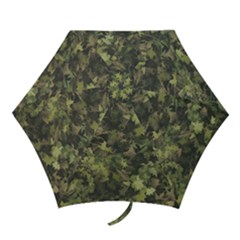 Green Camouflage Military Army Pattern Mini Folding Umbrellas