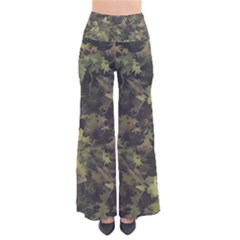 Green Camouflage Military Army Pattern So Vintage Palazzo Pants