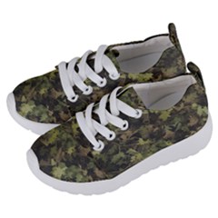 Green Camouflage Military Army Pattern Kids  Lightweight Sports Shoes