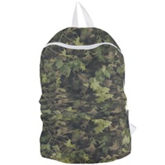 Green Camouflage Military Army Pattern Foldable Lightweight Backpack