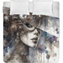 Woman in Space Duvet Cover Double Side (King Size) View1