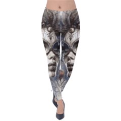 Woman In Space Velvet Leggings