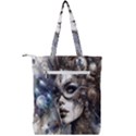 Woman in Space Double Zip Up Tote Bag View2