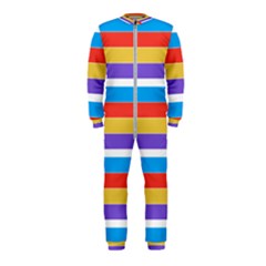 Stripes Pattern Design Lines Onepiece Jumpsuit (kids)