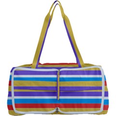 Stripes Pattern Design Lines Multi Function Bag by Maspions