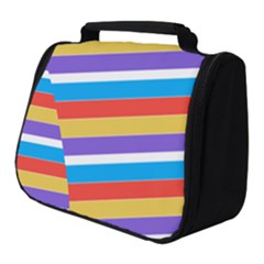 Stripes Pattern Design Lines Full Print Travel Pouch (small)