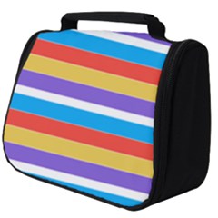 Stripes Pattern Design Lines Full Print Travel Pouch (big)