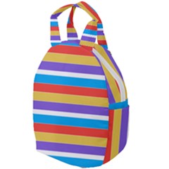 Stripes Pattern Design Lines Travel Backpack