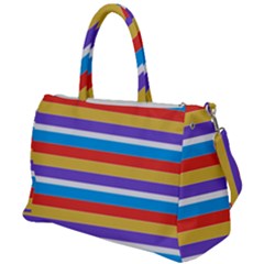 Stripes Pattern Design Lines Duffel Travel Bag