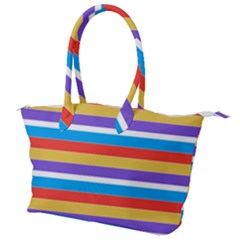 Stripes Pattern Design Lines Canvas Shoulder Bag by Maspions