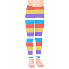 Stripes Pattern Design Lines Kids  Classic Winter Leggings