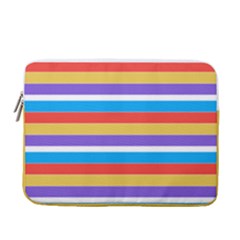 Stripes Pattern Design Lines 13  Vertical Laptop Sleeve Case With Pocket by Maspions