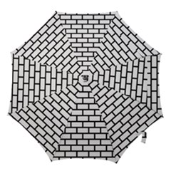 Bricks Wall Pattern Seamless Hook Handle Umbrellas (small)