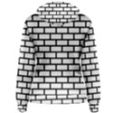 Bricks Wall Pattern Seamless Women s Pullover Hoodie View2