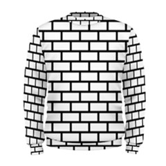 Bricks Wall Pattern Seamless Men s Sweatshirt