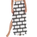 Bricks Wall Pattern Seamless Maxi Chiffon Tie-Up Sarong View1