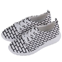 Bricks Wall Pattern Seamless Women s Lightweight Sports Shoes