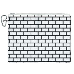 Bricks Wall Pattern Seamless Canvas Cosmetic Bag (xxl) by Maspions