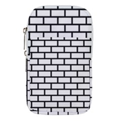 Bricks Wall Pattern Seamless Waist Pouch (small)