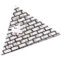 Bricks Wall Pattern Seamless Wooden Puzzle Triangle View3