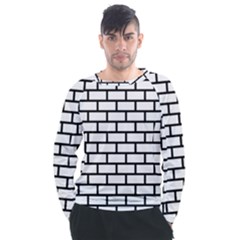 Bricks Wall Pattern Seamless Men s Long Sleeve Raglan T-shirt