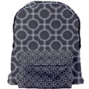 Geometric Pattern Design White Giant Full Print Backpack View1