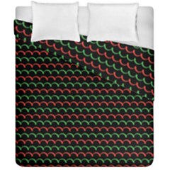 Geometric Pattern Design Line Duvet Cover Double Side (california King Size)