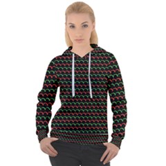 Geometric Pattern Design Line Women s Overhead Hoodie