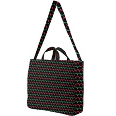 Geometric Pattern Design Line Square Shoulder Tote Bag